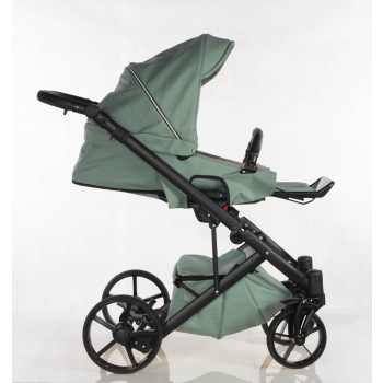 Cubic - kol. Czarno oliwkowy - 3w1