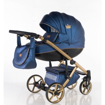 Navi - Metaliczny Niebieski - Złoty - 3w1