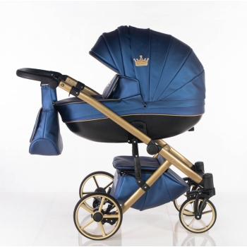 Navi - Metaliczny Niebieski - Złoty - 3w1