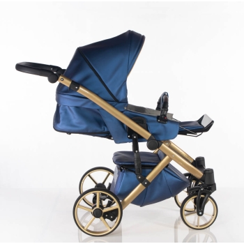 Navi - Metaliczny Niebieski - Złoty - 3w1